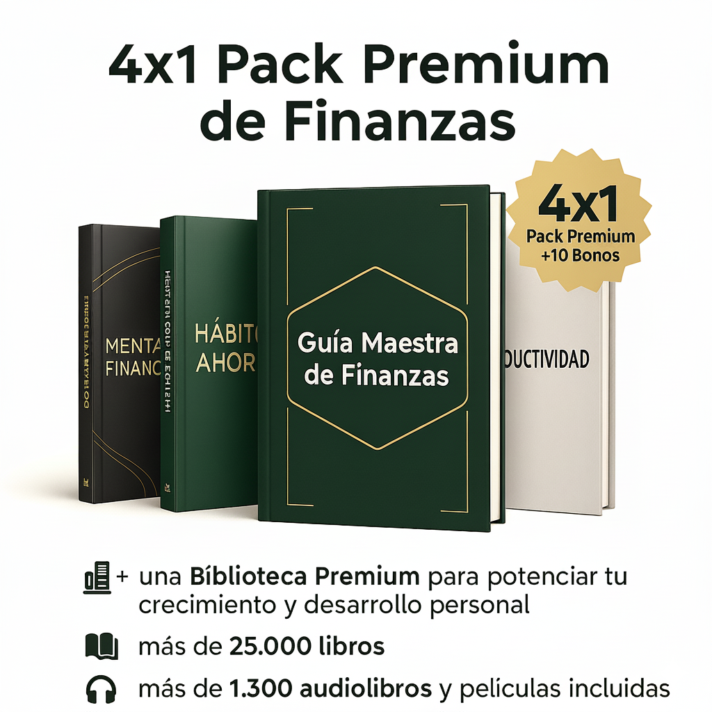 GUIA DE FINANZAS + BIBLIOTECA DE REGALO